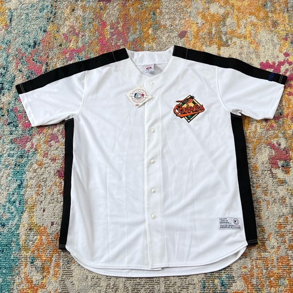 NWT Baltimore Orioles MLB Basebal True Fan Sports Stitched Jersey Men's - Picture 1 of 8